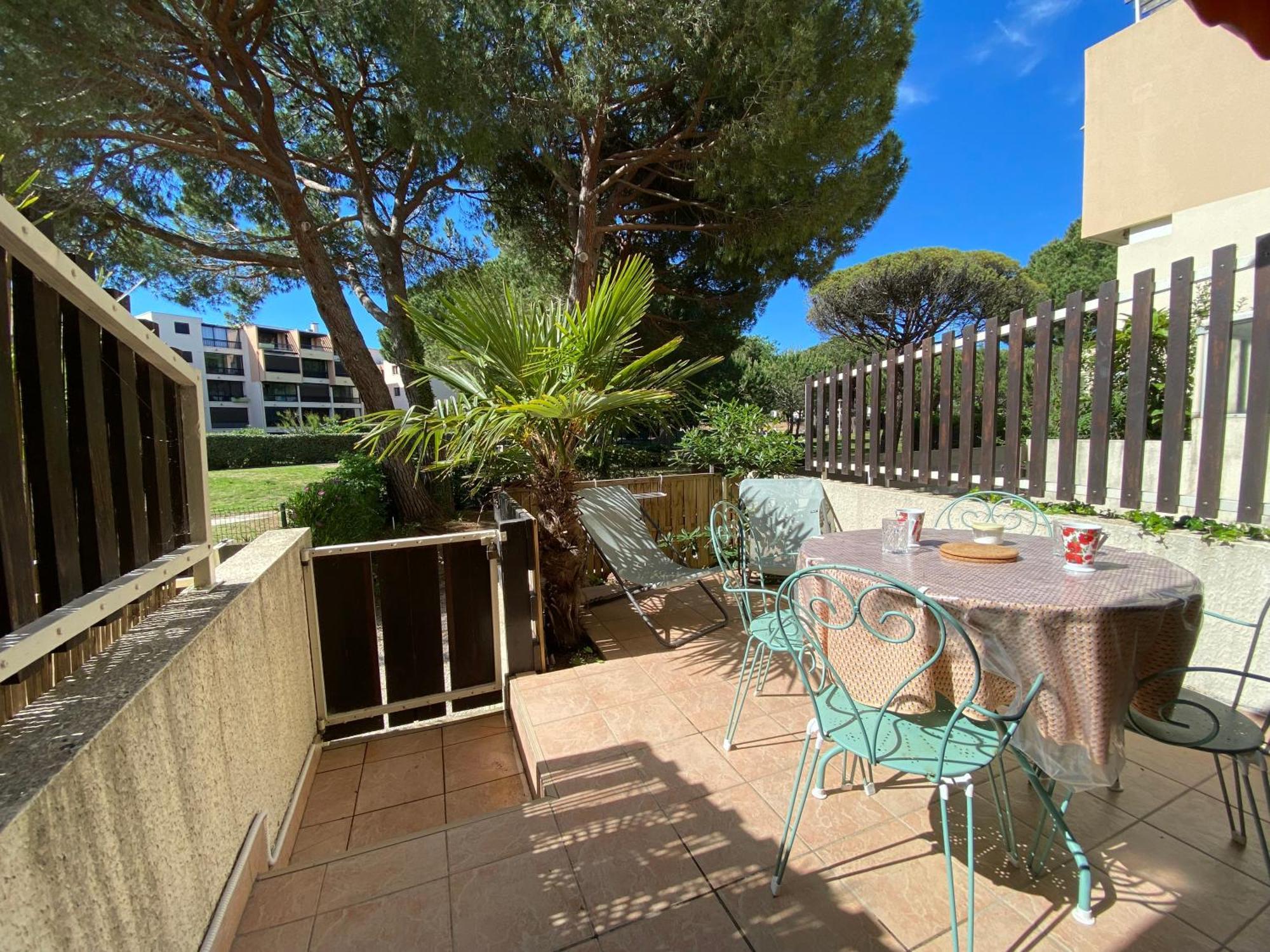 Sol-Y-Days Los Amigos, Studio 4 Couchages En Rez-De-Jardin, Avec Grande Terrasse Et Parking, A 250M De La Plage 르그로뒤후아 외부 사진